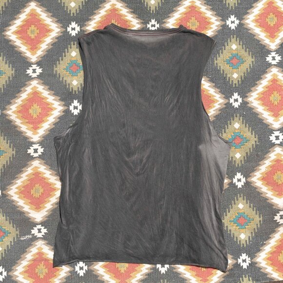 -XL- PEACE RIVER Sleeveless Shirt | USA Eagle American Tank Top | Animal Totem - Picture 3 of 4